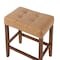 Alaterre Furniture Madison Backless Counter Height Stool True Walnut Finish with Cognac PU AVMA2120 - alternate 5